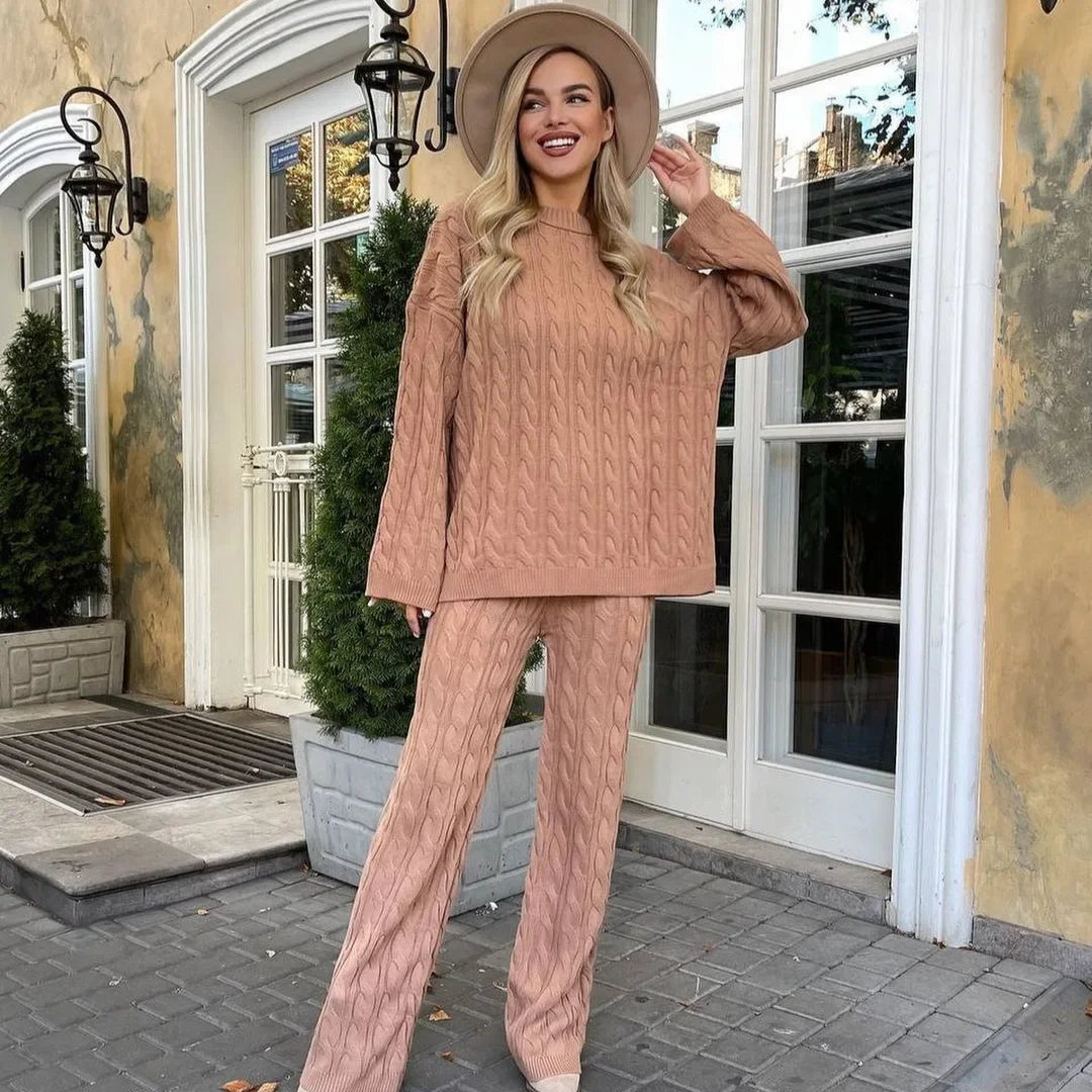 Conjunto Moda Italiana Confort Elegante Andréia