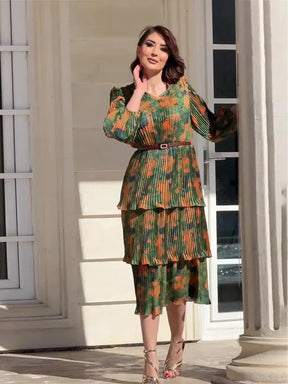Vestido Mujer Con Fluida Caída Sedosa Elegante Para Caroline