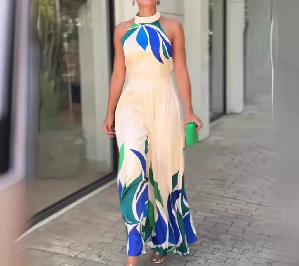 Vestido Mujer Estampado Vibrante con Caída Fluida Anastacia