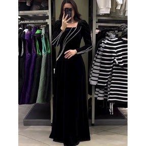 Vestido Mujer Cómodo Tejido Respirable Caída Fluida Seline