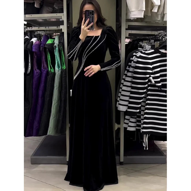 Vestido Mujer Cómodo Tejido Respirable Caída Fluida Seline
