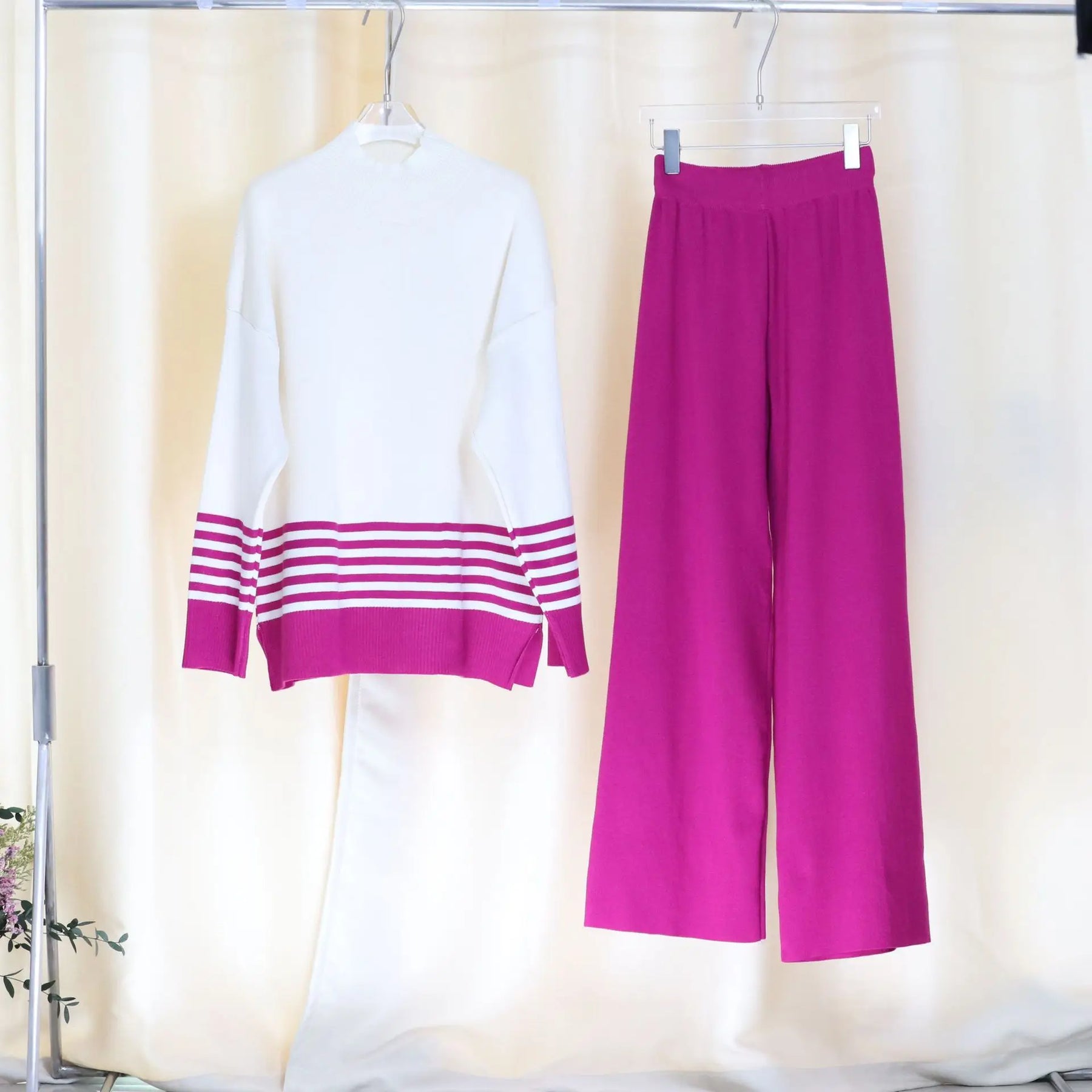 Conjunto Mujer Textura Suave Y Estilo Moderno Veronica