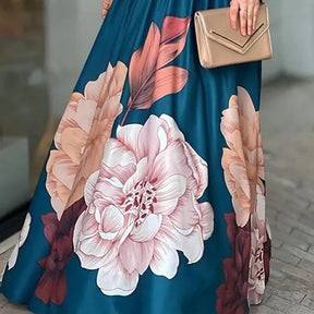 Conjunto Mujer Blusa y Falda Midi Con Caída Fluida Levitan