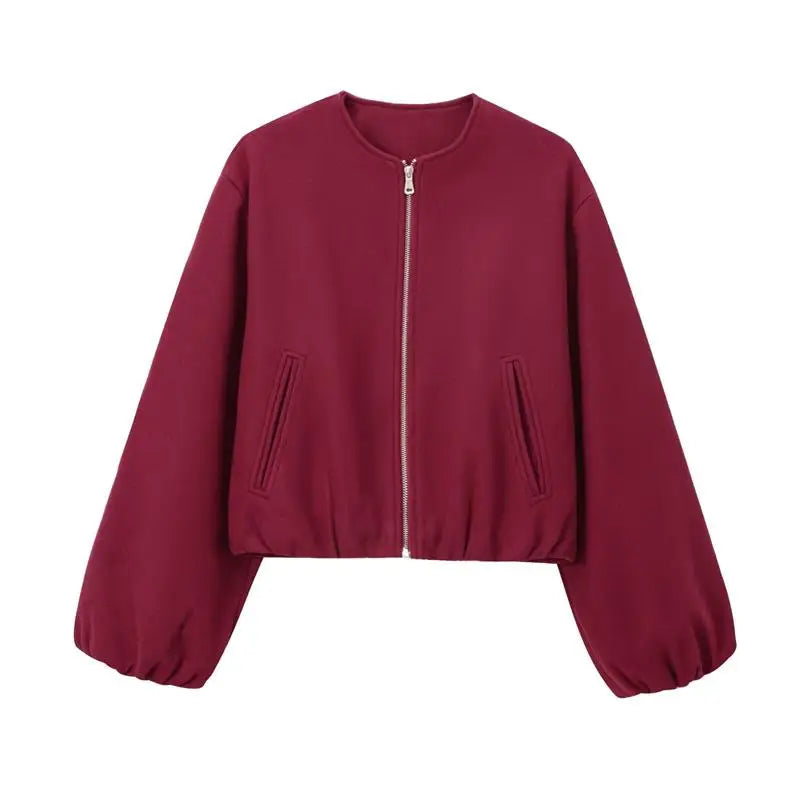 Chaqueta Mujer Diseño Moderno Suave Textura Ayla
