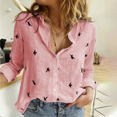 Camisa Mujer de Botón Colibrí Ligera y Sofisticada Colibri