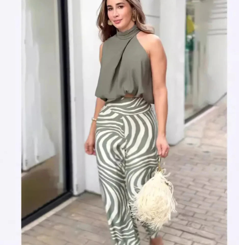 Conjunto Femenino Elegante Confortable Corte Suave Angelina