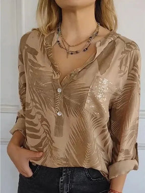 Camisa Mujer Confort Ligero Y Versátil Marine