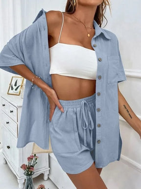 Conjunto Mujer Tela Ligera Verano Cómodo Rubi