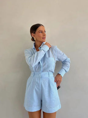 Conjunto Linho Gramora Elegancia Confort Firenze
