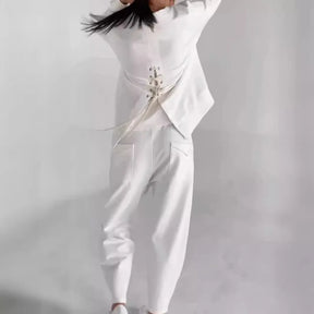 Conjunto Mujer Cruzado Tejido Ligero Deluxe