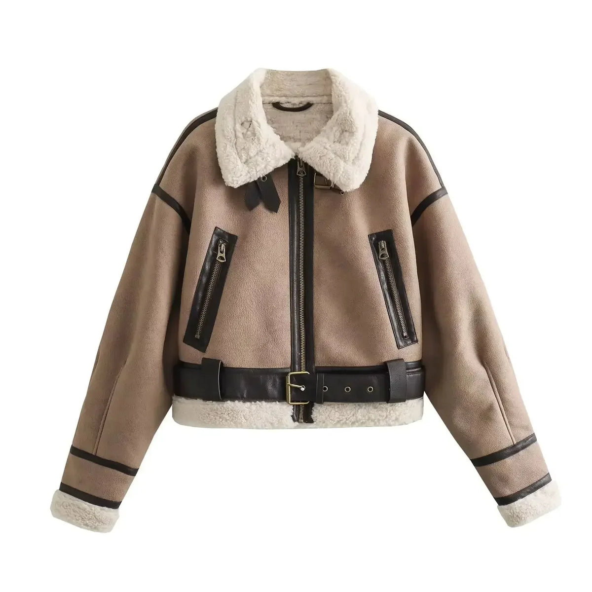Chaqueta Mujer Moderna Con Modelaje Amplio Y Comodidad Madri