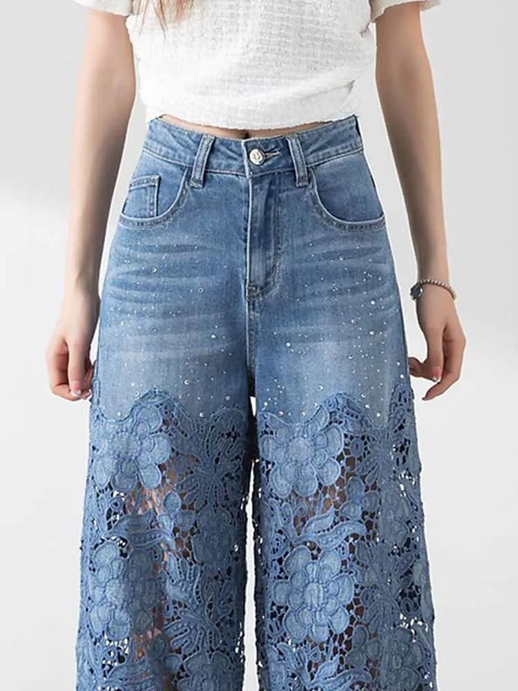 Pantalón Vaquero Mujer Corte Moderno Cómodo Jasmine