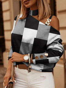 Blusa Mujer Con Tacto Suave Y Corte Recto Sallu