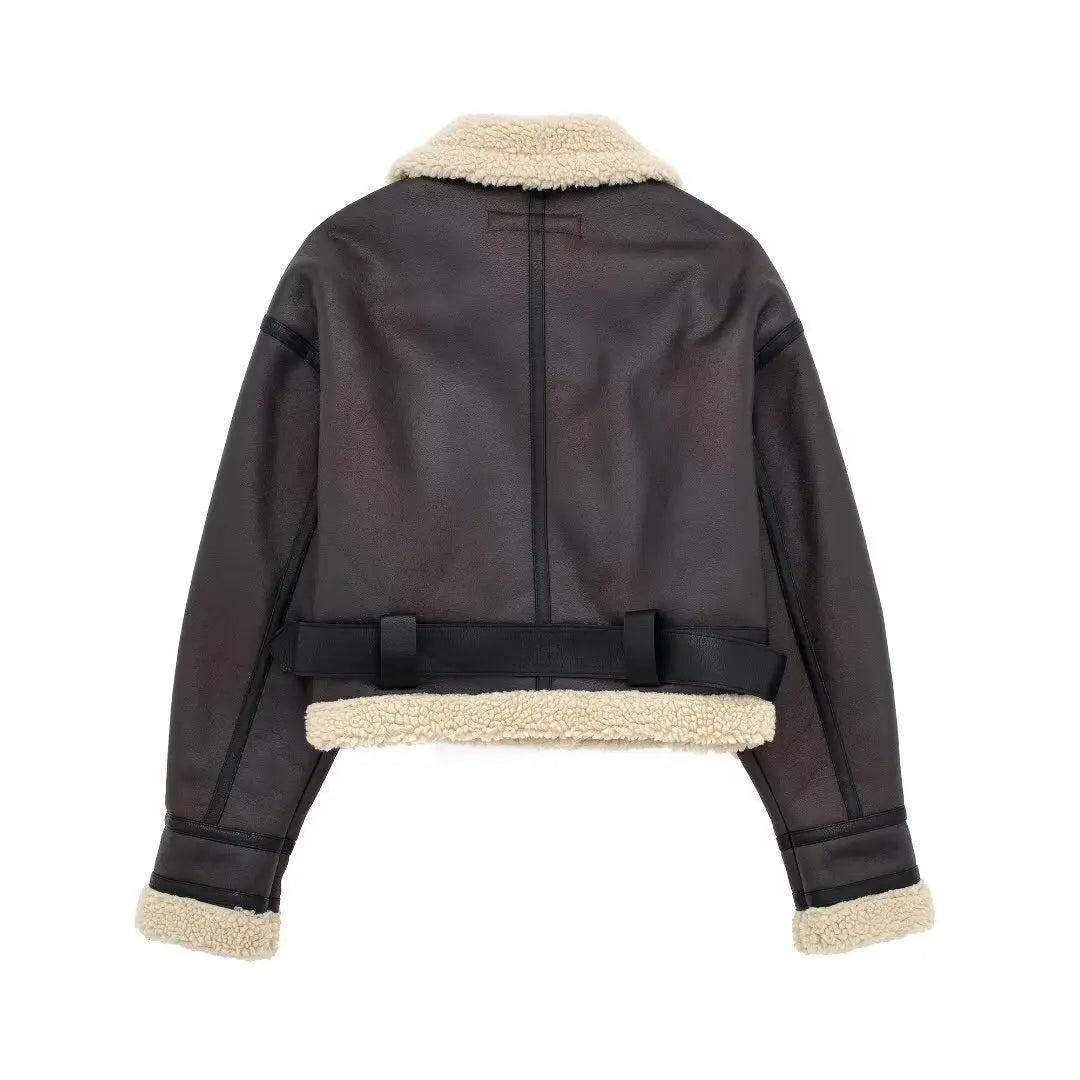 Chaqueta Mujer Moderna Con Modelaje Amplio Y Comodidad Madri