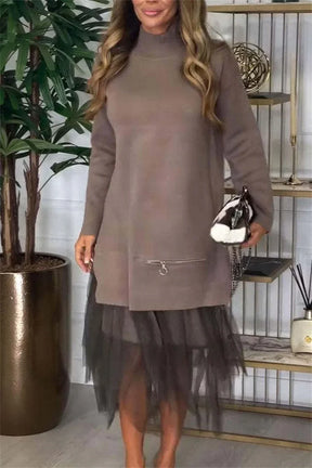 Vestido Leona Elegante Con Caída Impecable Y Versátil Leona