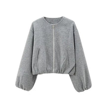 Chaqueta Mujer Diseño Moderno Suave Textura Ayla