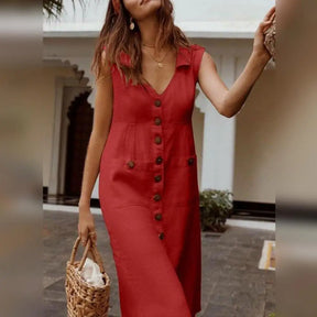 Vestido Ligero Estilo Suelto Comodidad Elegancia