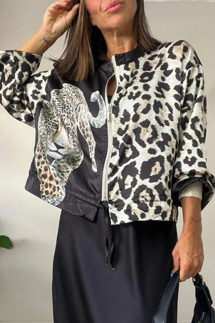 Chaqueta Mujer Diseño Moderno Con Ajuste Lotus