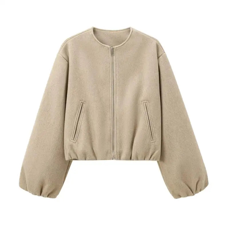 Chaqueta Mujer Diseño Moderno Suave Textura Ayla