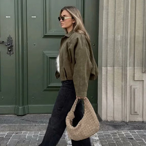 Chaqueta Mujer Con Diseño Estructurado Versátil Mônaco