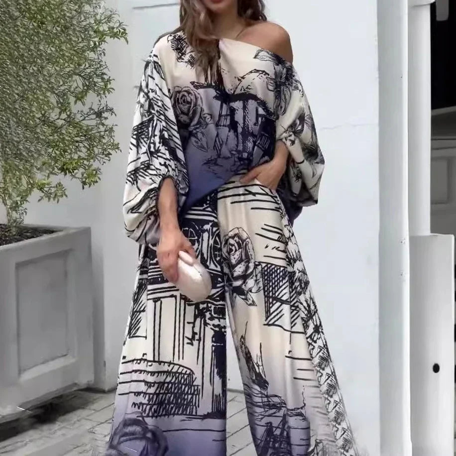 Conjunto Moderno Con Tejido Tecnológico Gramora