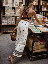 Pantalón Vintage Mujer Lino Premium Caída Impecable Arizzo