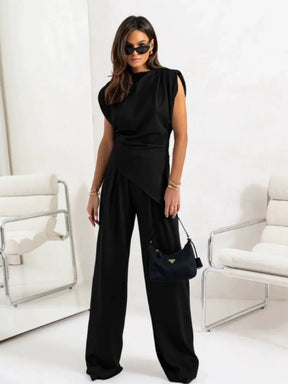 Conjunto Mujer Elegante Caída Sedosa Y Versátil Melina