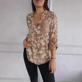 Camisa Mujer Confort Ligero Y Versátil Marine