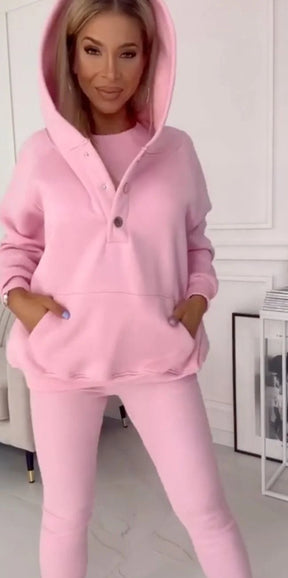 Conjunto Deportivo Mujer Sudadera Pantalon Ajustado Marta