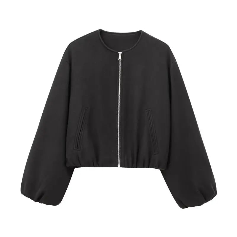 Chaqueta Mujer Diseño Moderno Suave Textura Ayla
