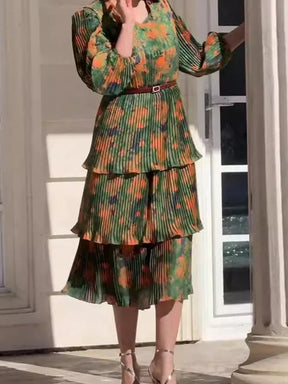 Vestido Mujer Con Fluida Caída Sedosa Elegante Para Caroline